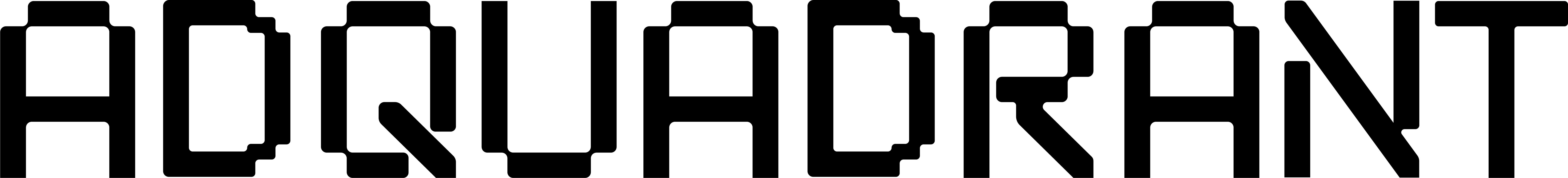 Adquadrant, Logo, Black@8x